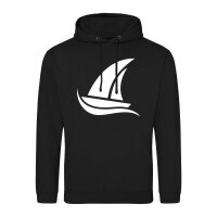 Unisex Hoodie Segeln Segelboot Größe S-3XL