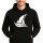 Unisex Hoodie Segeln Segelboot Größe S-3XL
