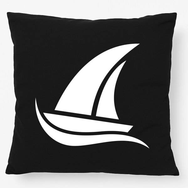 Kissen Segeln Segelboot 40x40cm
