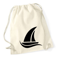 Turnbeutel Segeln Segelboot 12 Liter