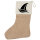 Weihnachtsstrumpf Segeln Segelboot Beige