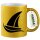 Glitzertasse Segeln Segelboot 330ml