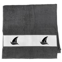 Handtuch Segeln Segelboot 50x100cm