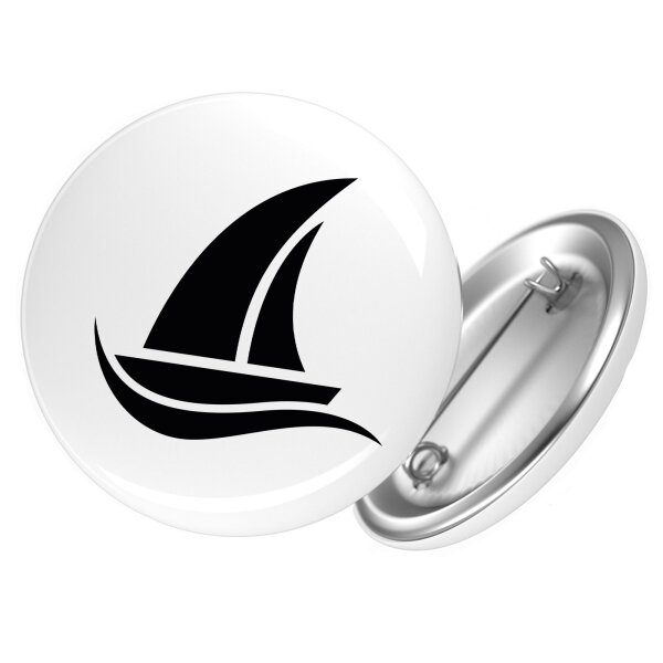 Button Segeln Segelboot