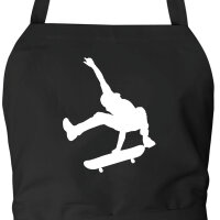 Schürze Skateboarden Silhouette