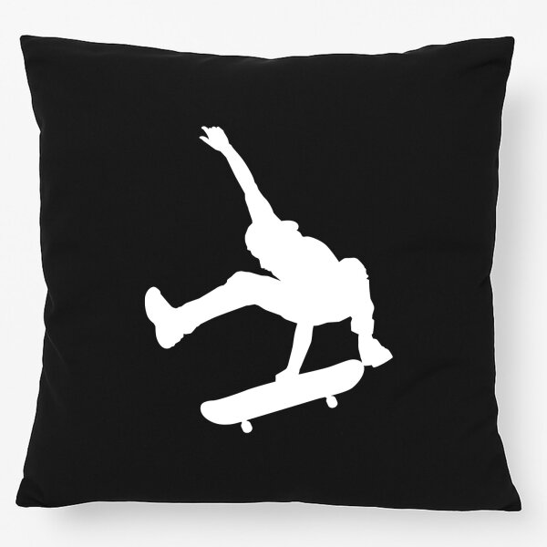 Kissen Skateboarden Silhouette 40x40cm