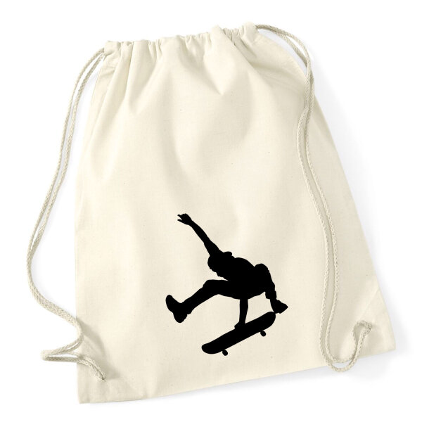 Turnbeutel Skateboarden Silhouette 12 Liter