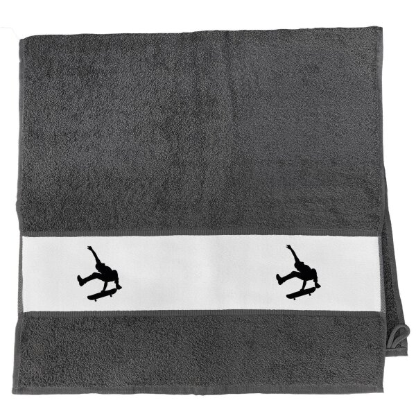 Handtuch Skateboarden Silhouette 50x100cm