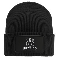 Beanie Bowling Pinns Black Mütze
