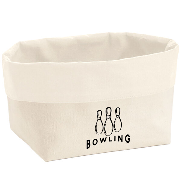 Organizer Bowling Pinns Aufbewahrungskorb