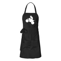 Schürze Motocross Silhouette