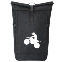 Kurierrucksack Motocross Silhouette 30-44 Liter Black...
