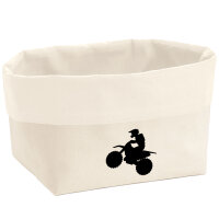 Organizer Motocross Silhouette Aufbewahrungskorb