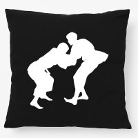 Kissen Judo Silhouette 40x40cm