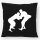 Kissen Judo Silhouette 40x40cm