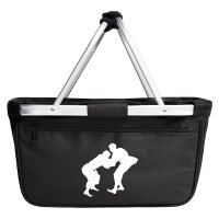 Einkaufskorb faltbar Judo Silhouette 20 Liter Tragekorb...