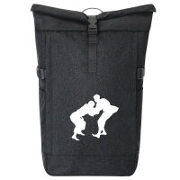 Kurierrucksack Judo Silhouette 30-44 Liter Black Melange