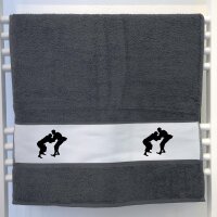 Handtuch Judo Silhouette 50x100cm