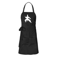 Schürze Taekwondo Silhouette