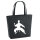 Filzshopper Taekwondo Silhouette 22 Liter Filztasche