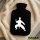 Wärmflasche Taekwondo Silhouette