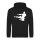 Unisex Hoodie Karate Silhouette Größe S-3XL