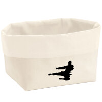 Organizer Karate Silhouette Aufbewahrungskorb