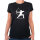 Damen T-Shirt Bogenschießen Silhouette Größe XS-XXL