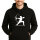 Unisex Hoodie Bogenschießen Silhouette Größe S-3XL
