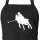 Schürze Polo Spieler Silhouette