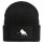 Beanie Polo Spieler Silhouette Black Mütze
