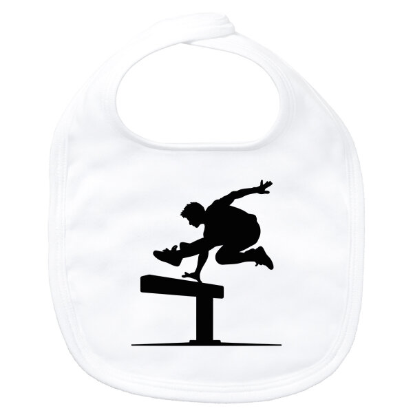 Baby Lätzchen Parkour Freerunning Klettverschluss