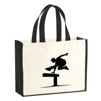 Jutetasche Parkour Freerunning 21 Liter Black