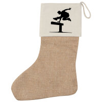 Weihnachtsstrumpf Parkour Freerunning Beige