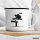 Emaille Tasse Parkour Freerunning 300ml Vintage Emaille Becher