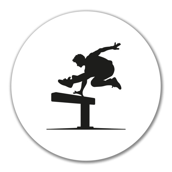 Aufkleber Parkour Freerunning 10cm Sticker