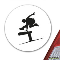 Aufkleber Parkour Freerunning 10cm Sticker