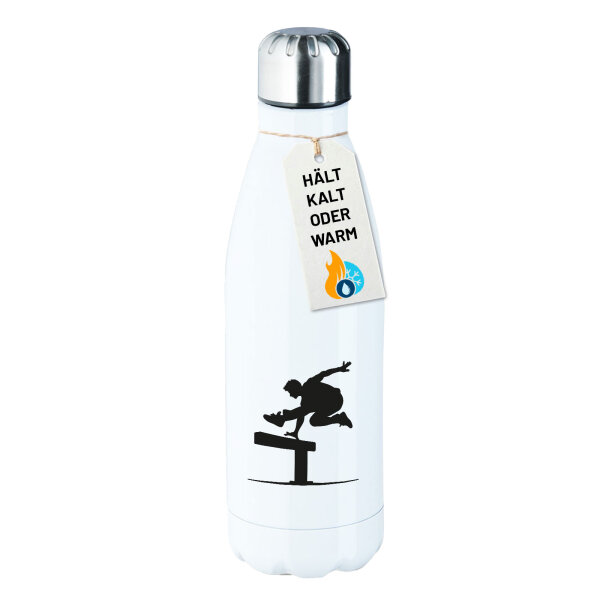 Edelstahl-Trinkflasche Parkour Freerunning 500ml Wasserflasche