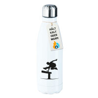 Edelstahl-Trinkflasche Parkour Freerunning 500ml Wasserflasche