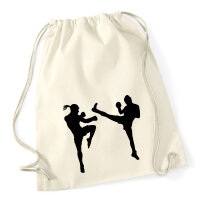 Turnbeutel Kickboxen Silhouette 12 Liter