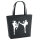 Filzshopper Kickboxen Silhouette 22 Liter Filztasche