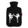 Wärmflasche Kickboxen Silhouette