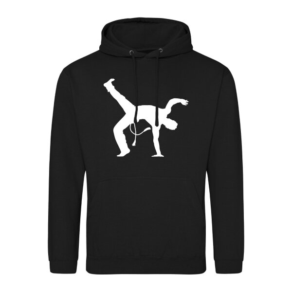 Unisex Hoodie Capoeira Silhouette Größe S-3XL