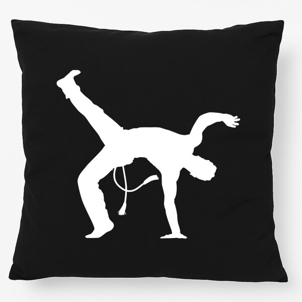 Kissen Capoeira Silhouette 40x40cm