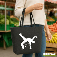 Filzshopper Capoeira Silhouette 22 Liter Filztasche