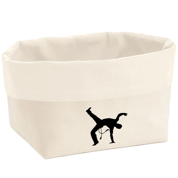 Organizer Capoeira Silhouette Aufbewahrungskorb