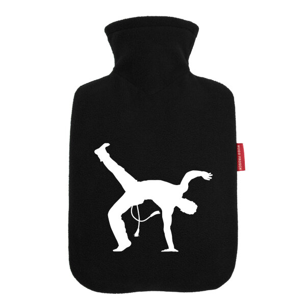 Wärmflasche Capoeira Silhouette