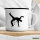 Emaille Tasse Capoeira Silhouette 300ml Vintage Emaille Becher
