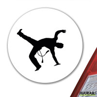Aufkleber Capoeira Silhouette 10cm Sticker