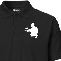 Herren Polo Shirt Paintball Silhouette Größe...